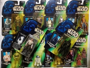 10 piece set [ free shipping ] Star Wars * Basic figure is zbro/ dozen * Bay da- Obi one handle * Solo C-3PO R2-D2 Java other 