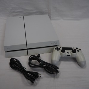 Th376311 ソニー ゲーム機 PlayStation4 PS4 CUH-1100A B02 HDD 500GB グレイシャー・ホワイト sony 中古