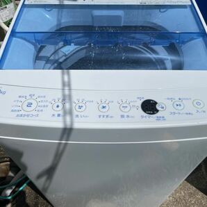 2019年製　ハイアール　6.0kg 洗濯機　JW-C60FK ブルー