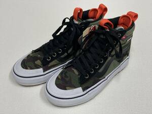 VANS SK-８ Hi MTE 迷彩 オレンジ PRIMALOFT US5 (23cm) ハイトップ バンズ アメリカ企画限定!!