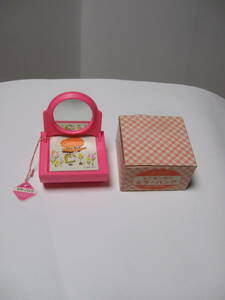 carol cards kutsuwa. gold box van k unused Showa Retro Carol The Cars ktsuwa pink St.Carol mirror Mini bonbon 