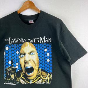 【激レア】ビンテージ 90s The Lawnmower Man 映画 Tシャツ L バーチャルウォーズ akira 仮想世界 アニメT ロックT ムービーT メタバース