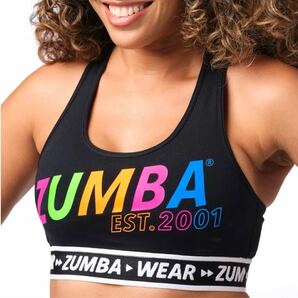 【ZUMBA】ズンバ Happy Scoop Bra (XLサイズ) スポーツブラ