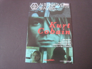 【希少/チラシ】Kurt Cobain/カート・コバーン/ソークト・イン・ブリーチ『 ALTERNATIVE WAVERS 』2015年/disk union