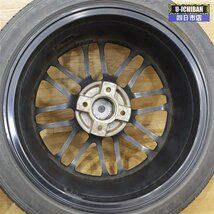 レアマイスター ブルネッロ 16インチ×6.5 +38 4H 100 ダンロップ ルマンⅤ 195/45R16 80W パッソ bB 10系ヴィッツ等に ◎006_画像6