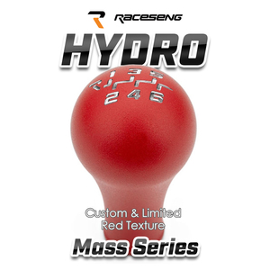 RACESENG：レースセング：HYDRO（ハイドロ）GATE1（6速左上R）レッドテクスチャ：ステンレス製：544g