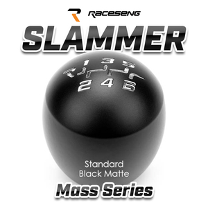 RACESENG：レースセング：SLAMMER（スラマー）GATE3（6速右下R）ブラックマット：ステンレス製：635g