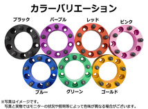 ジムニー ワイドトレッドスペーサー 2枚 PCD139.7 15mm 緑 JA11 JA22 JB23W JB33 JB43 SJ30 JB64W JB74W　ワイトレ_画像4