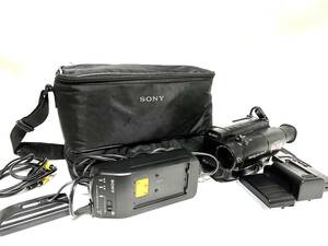 SONY ソニー Handycam Video8 CCD-TR250 8ミリ ビデオカメラレコーダー ジャンク品です