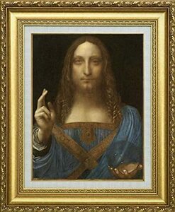 Art hand Auction Hard to obtain world masterpiece collection Leonardo da Vinci luxury framed painting masterpiece art painting art new framed Leonardo da Vinci, artwork, painting, others