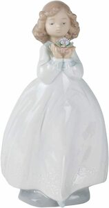 入手困難 リヤドロ 正規品 女性 お花 花 新品 LLADRO 10x11x20cm プレゼント 置物 置き物 インテリア