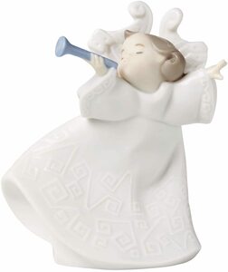 入手困難 リヤドロ 正規品 天使の音楽隊 トランペット 少女 天使 新品 LLADRO 5x9x11cm プレゼント 置物 置き物 インテリア