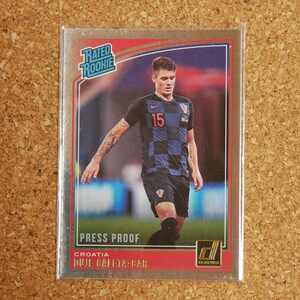 panini donruss soccer Duje caleta-Car パニーニドンラスサッカー ドゥイェチャレタツァル クロアチア rookie ルーキー RC press proof