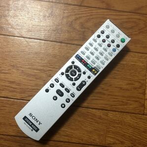 SONY HDD コンポ リモコン RM-NJ05M シルバー 動作確認済