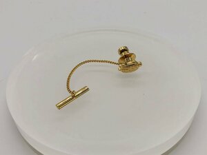 #[YS-1]ji van si.GIVENCHY # tiepin turtle motif # gold group top total length 1,2cm [ including in a package possibility commodity ]K#