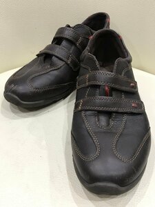 #[YS-1] eko -ecco sneakers # dark brown group 23cm EEE made in Japan [ including in a package possibility commodity ]K#