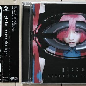 CDシングル globe / seize the light 帯付き 小室哲哉,KEIKO,マークパンサー,YOSHIKIの画像1