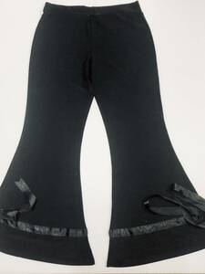  unused ICHIOKUichi ok black ribbon design 7 minute height Elephant pants waist rubber size M corresponding 