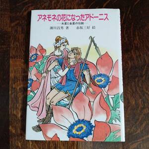 アネモネの花になったアドーニス―水星と金星の伝説　瀬川 昌男（作）赤坂 三好（絵）小峰書店　[aa51]