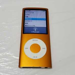 iPod nano 第4世代 8GB オレンジ 本体 4世代 H30323の画像1