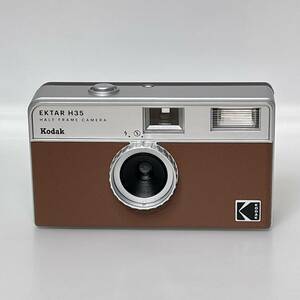 新品 Kodak EKTAR H35 Frame Camera ブラウン 35mmハーフサイズカメラ