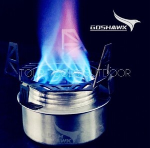 ◆特別特典付◆GOSHAWK サイフォン式オープンコイルバーナー 超軽量型