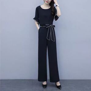 レディース セットアップ パンツ トップス ゆったり 着痩せ シンプル