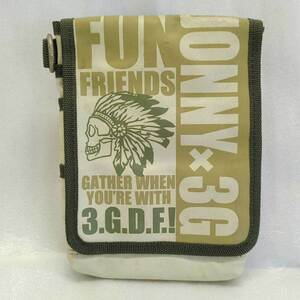 【中古】Jonny×3GGC Waist Bag ＆ Darts Case 3G design factory ダーツケース