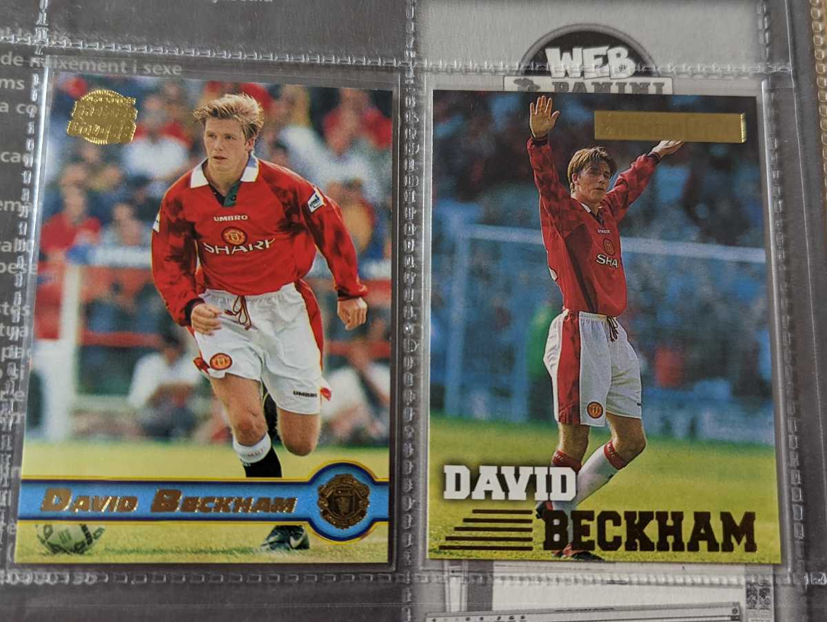 David Beckham ベッカム MERLIN PREMIER GOLD 97 ルーキーカード