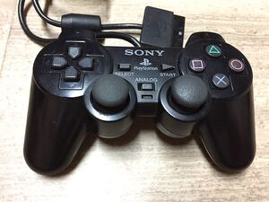 ★動作品即決★PS2 SONY純正品 コントローラー デュアルショック2 ブラック12