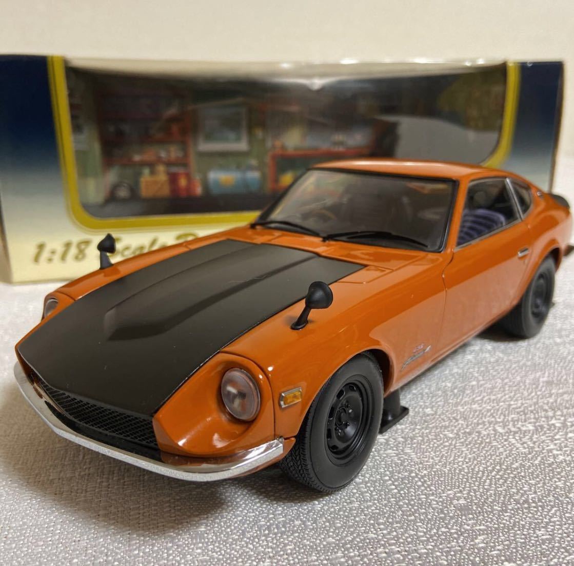 よりヤマト ヤフオク! - 京商製 NISSAN FAIRLADY Z 432-R オレンジ幻の