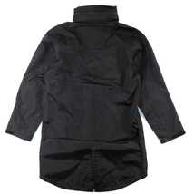  新品 Karrimor pioneer long coat カリマーパイオニア ロング コート S ブラック 定価3.5万 フード収納可 防風 防水 透湿_画像8