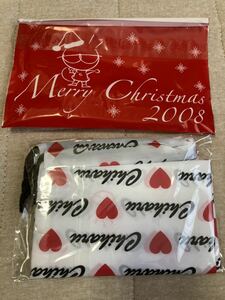 松山千春 ファンクラブ 2008 クリスマスプレゼント 巾着 新品、未使用