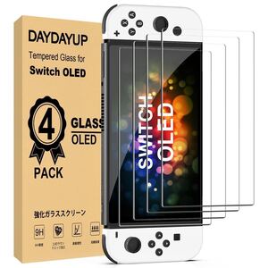 {2枚入り}switch oled 有機ELモデル 強化ガラスフィルム 9H Nintendo Switch 保護フィルム