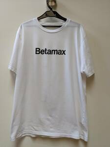 THE PARKING GINZA Tシャツ　パーキング　銀座　Mサイズ　藤原ヒロシ FRAGMENT　白　White　BETAMAX　ベータマックス