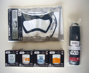  Star * War z most lot light saver towel case ( towel go in )& long towel & Halloween rock glass ( all 4 kind set )