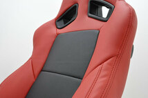 ☆G-Bring シートカバー RECARO レカロ SR-7[レッド×センターブラック](注)要納期確認 新品未使用☆_画像2