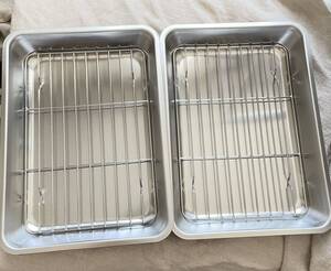 made in TSUBAME 燕三条 バット トレー ステンレス 揚げ網 調理器具