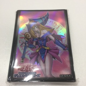 t0004 【中古・開封品】遊戯王 決闘王の記憶 スリーブ ブラックマジシャンガール 56枚