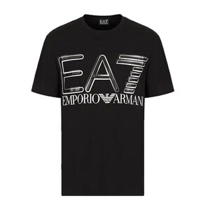 Tシャツ エンポリオアルマーニ EA7 クルーネックTシャツ 3LPT20 PJFFZ 1200 ブラック Ｍサイズ/送料無料メール便　ポイント消化