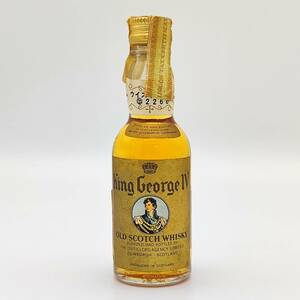 【全国送料無料】特級 King George Ⅳ OLD SCOTCH WHISKY　43度　48ml