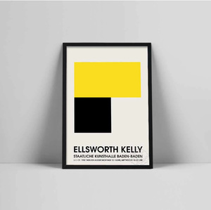 G81 エルズワース・ケリー Ellsworth kelly キャンバスアートポスター 50×70cm 雑貨 海外製 枠なし