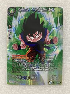  Dragon Ball super card game English version Foil BT10 R Monkey King Intensive Training