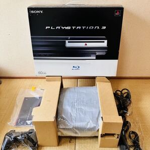 ★超美品 日本製 動作良好 PS3 初期型 CECHA00 60GB 付属品完備 PlayStation 3 使用回数少ない 送料無料★