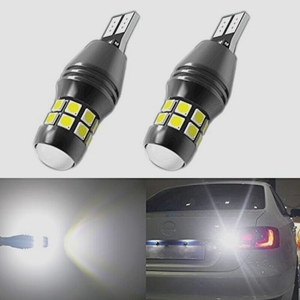 送料無料★OULED T16 LED バックランプ 爆光 3030LED20連 12V/24V無極性 ホワイト 2個セット