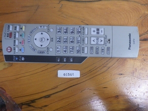 中古 松下電器産業(株) パナソニック (Panasonic) テレビ TV ケーブル CATV リモコン 型番: EUR7630ZCO 管理No.1544