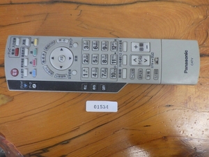 中古 松下電器産業(株) パナソニック (Panasonic) テレビ TV ケーブル CATV リモコン 型番: EUR7630ZCO 管理No.1534