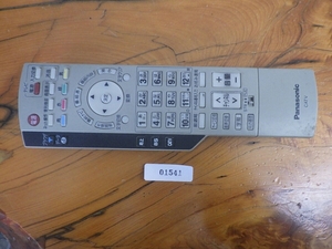 中古 松下電器産業(株) パナソニック (Panasonic) テレビ TV ケーブル CATV リモコン 型番: EUR7630ZCO 管理No.1541