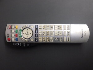 中古 Panasonic パナソニック TV BS CATV VOD テレビ デジタルテレビ ビデオデッキ リモコン 型番: N20AYB000373 管理No.01662