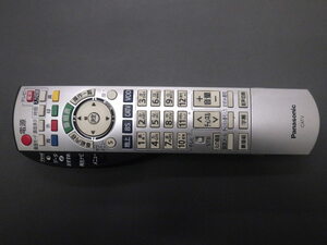 中古 Panasonic パナソニック TV BS CATV VOD テレビ デジタルテレビ ビデオデッキ リモコン 型番: EUR7663Z20 管理No.01697